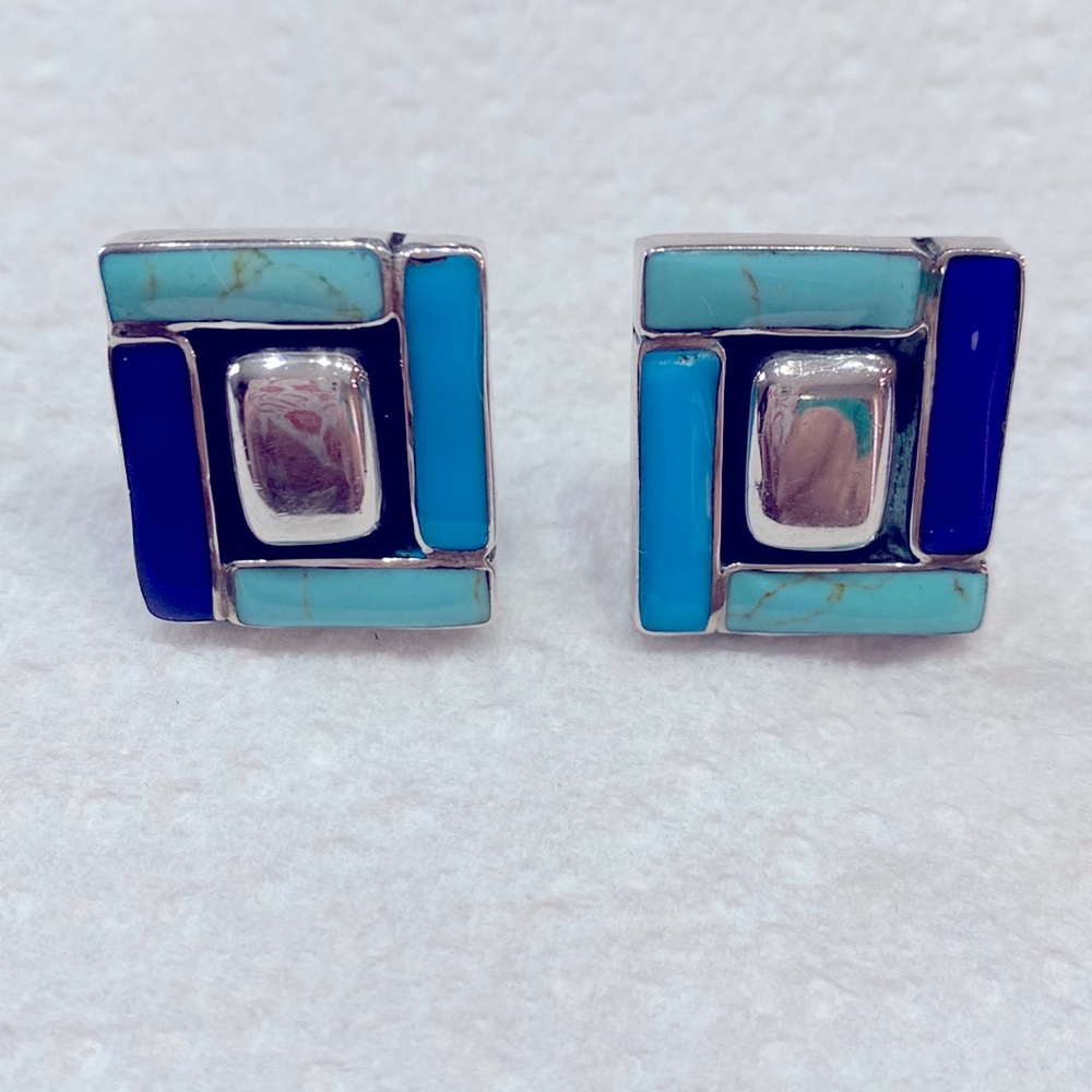 Southwestern turquoise and Sterling silver